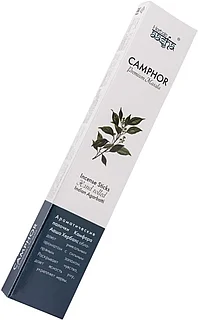 Благовония натуральные Камфора (Camphor) Aasha Herbals PREMIUM MASALA 10 шт Индия