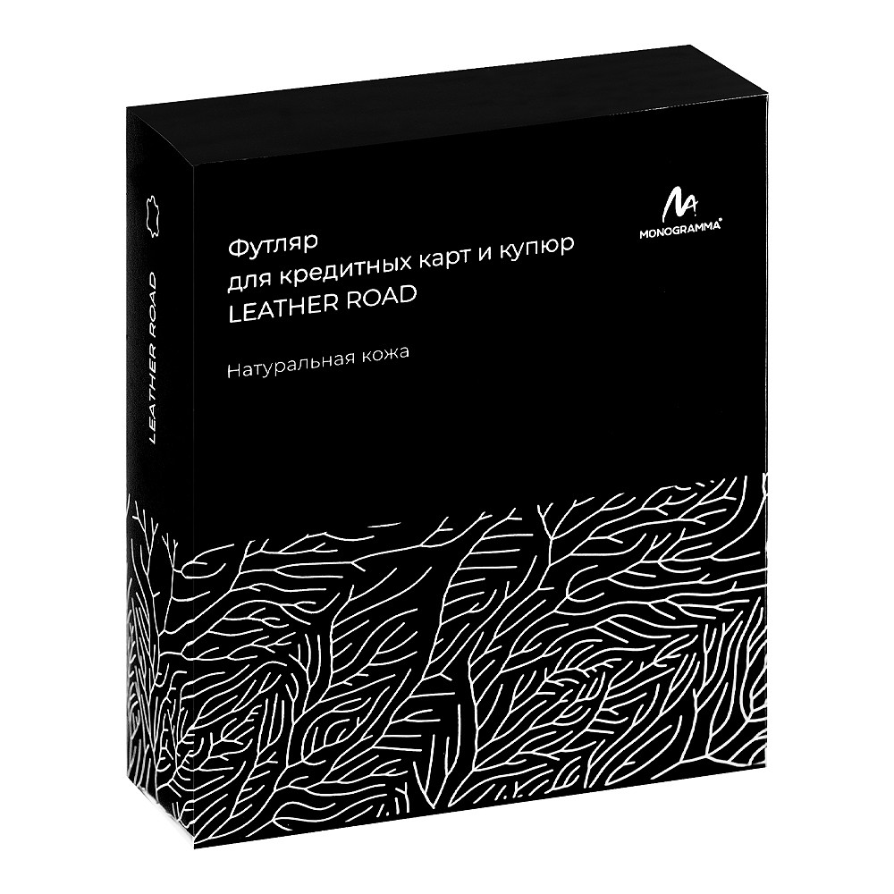 Оптом Футляр для кредитных карт и купюр/картхолдер Leather Road из натуральной кожи - фото 4 - id-p215730584