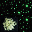 Светящиеся фосфорные звезды с луной на стену / потолок 200 шт., фото 2