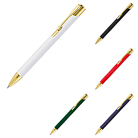 Металлическая ручка Legend Soft Touch Mirror Gold для нанесения логотипа