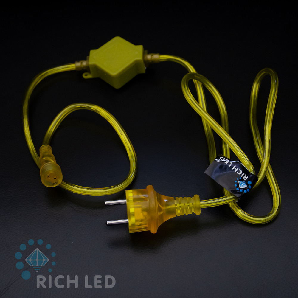 Блок питания универсальный для статичных и флэш изделий Rich LED. 2АF. Для соединения до 10 шт., провод