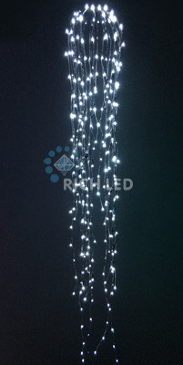 Светодиодные Дреды Rich LED, 150 см, белые, соединяемые, 288 LED, черный провод. - фото 1 - id-p215731341