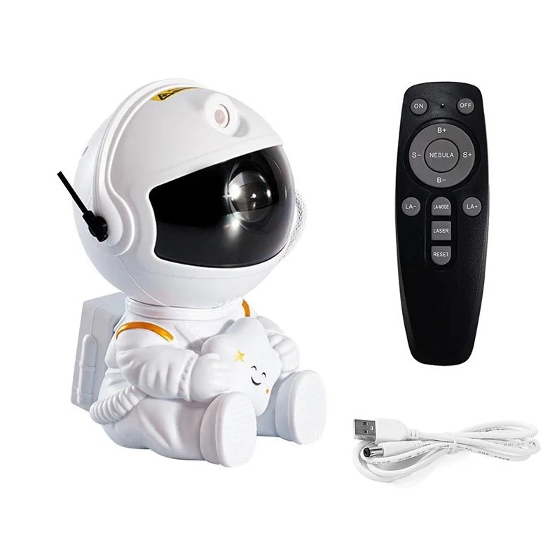Ночник проектор игрушка Astronaut Nebula Projector HR-F3 с пультом ДУ - фото 7 - id-p215731653