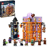 Конструктор LEGO Harry Potter 76422, Косой переулок: Волшебные хрипы Уизли