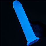 Светящийся в темноте фаллос на присоске Lumino Play Dildo 21 см, фото 7