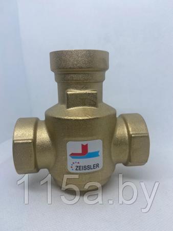Клапан термостатический трехходовой для напольных котлов ZEISSLER TIM ZSm.411.015506 ВР1"-55°С