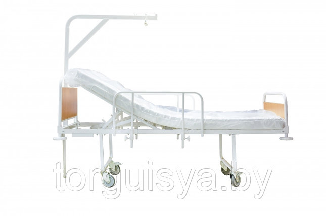 Кровать медицинская Здоровье-1 с334м/1 с матрасом, фото 2