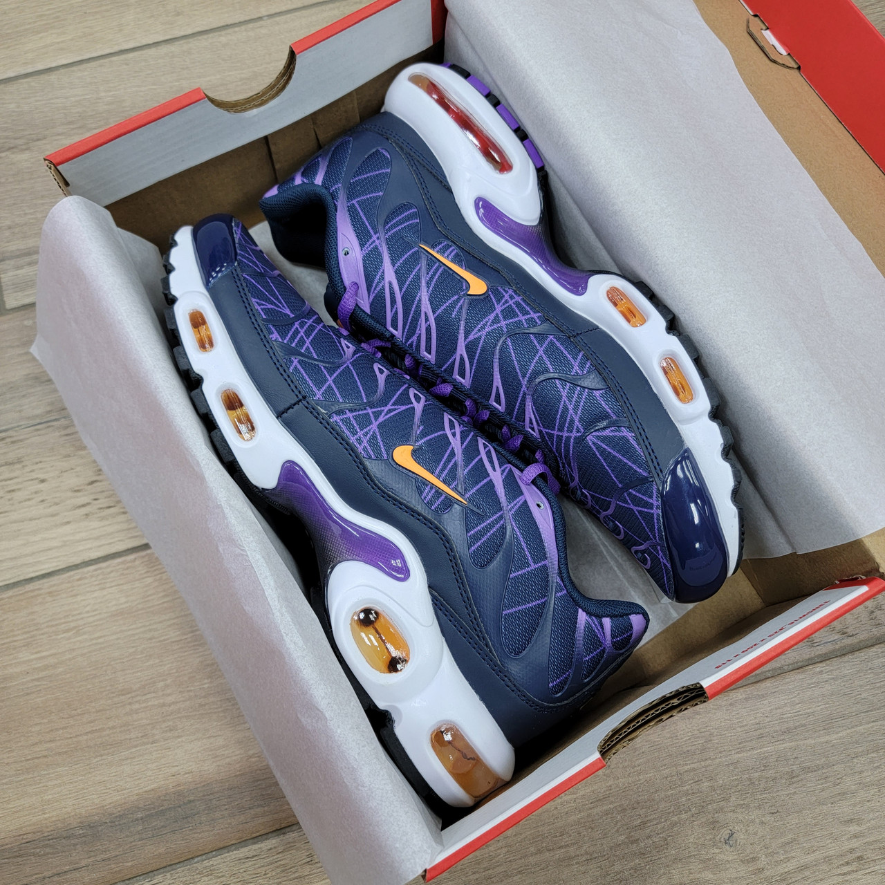 Кроссовки Nike Air Max Plus Laser Purple - фото 6 - id-p215715416