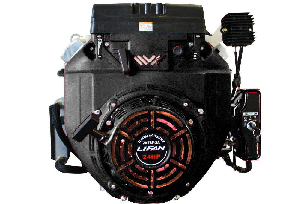Двигатель бензиновый Lifan 2V78F-2A (24 л.с., 20А катушка) - фото 1 - id-p215738490