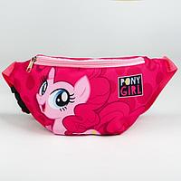 Сумка поясная, 25х6х13 см, на молнии, My Little Pony