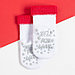 Носки новогодние детские Крошка Я "New Year", цвет белый, 8-10 см, фото 2