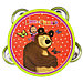 Музыкальная игрушка «Бубен: Маша и Медведь», фото 2