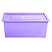 Ящик для игрушек с крышкой, «Весёлый зоопарк», объем 30 л, цвет фиолетовый, фото 5