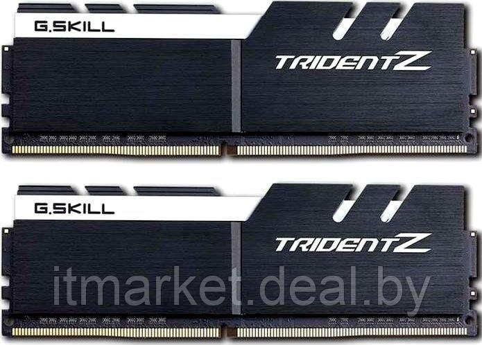 Модуль памяти 16Gb (2*8Gb) G.Skill Trident Z (F4-3200C16D-16GTZKW) 3200MHz PC-25600 - фото 2 - id-p215742936