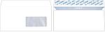 Конверт почтовый 110*220 мм (DL) cиликон, чистый, окно