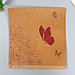 Бумага для скрапбукинга двусторонняя "Цветы и листья крафт" плотность 180 гр 30,5х32 см, фото 2