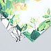 Бумага для скрапбукинга двусторонняя "Зайчики и цыплёнок" плотность 180 гр 15,5х17 см, фото 4