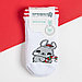 Носки новогодние детские Крошка Я «Зайчик», цвет белый, 8-10 см, фото 3