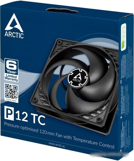 Вентилятор для корпуса Arctic P12 TC ACFAN00176A - фото 4 - id-p215746396