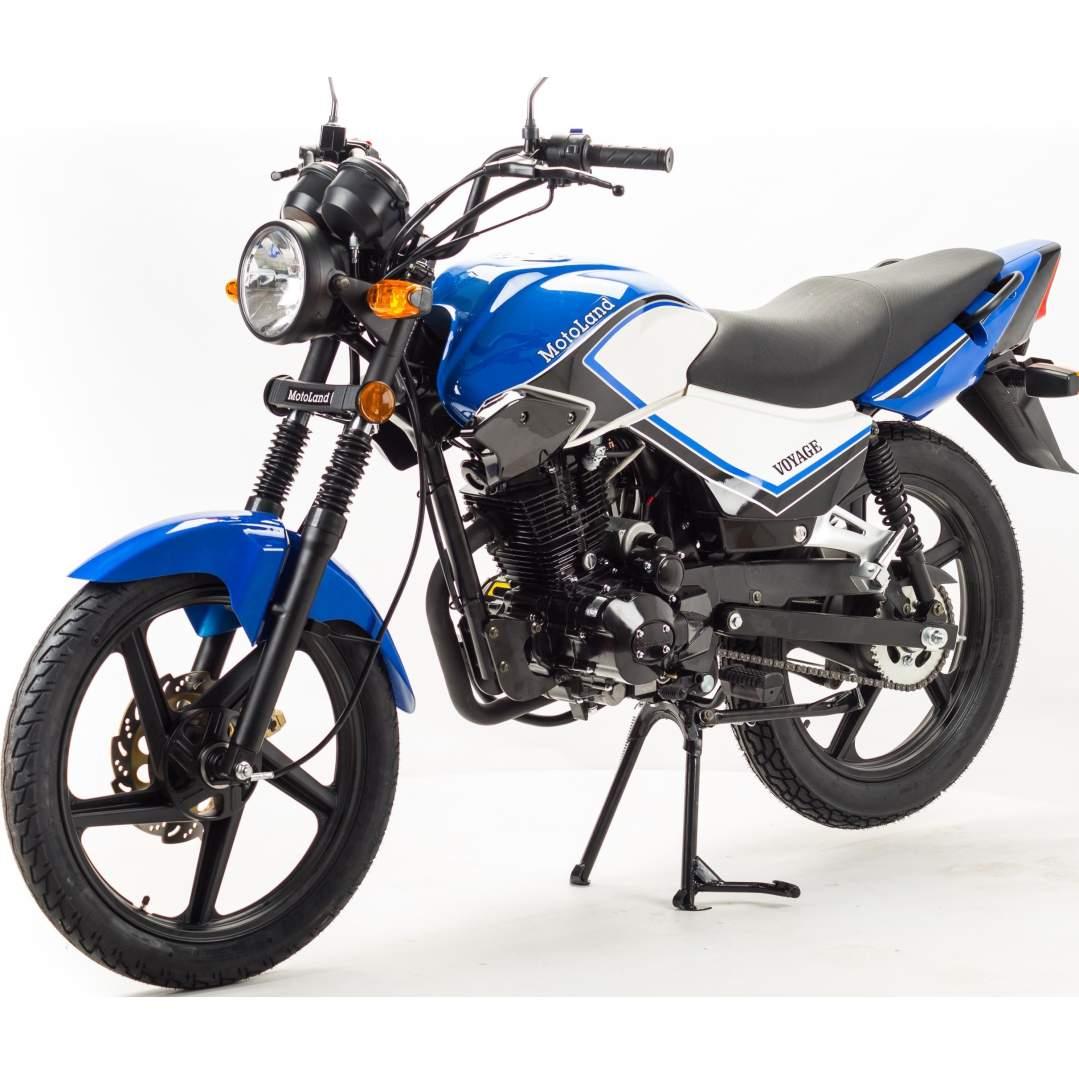 Мотоцикл дорожный Motoland VOYAGE 200 Синий - фото 1 - id-p215746470