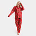 Пижама новогодняя женская KAFTAN Машинки, цвет красный, размер 40-42, фото 7