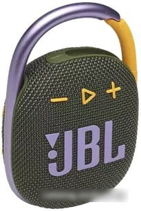 Беспроводная колонка JBL Clip 4 (зеленый) - фото 1 - id-p215747146