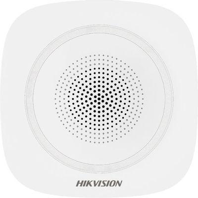 Сирена Hikvision DS-PS1-I-WE белый [ds-ps1-i-we (red indicator)] - фото 1 - id-p213133605