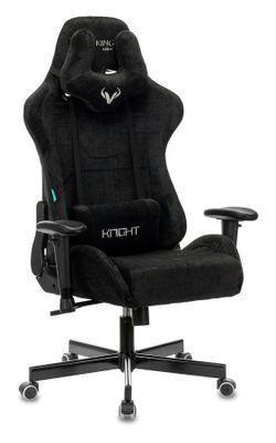 Кресло игровое ZOMBIE VIKING KNIGHT, на колесиках, ткань, черный [viking knight lt20] - фото 1 - id-p213137739