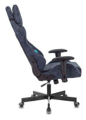 Кресло игровое ZOMBIE VIKING KNIGHT, на колесиках, ткань, синий [viking knight lt27] - фото 7 - id-p213137740