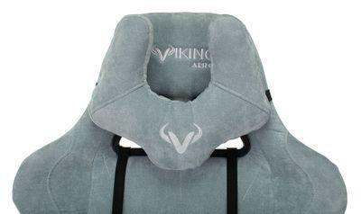 Кресло игровое ZOMBIE VIKING KNIGHT, на колесиках, ткань, серо-голубой [viking knight lt28] - фото 9 - id-p213137741