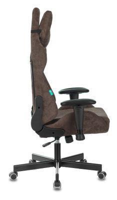 Кресло игровое ZOMBIE VIKING KNIGHT, на колесиках, ткань, коричневый [viking knight lt10] - фото 5 - id-p213137744