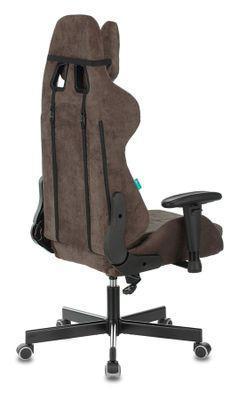 Кресло игровое ZOMBIE VIKING KNIGHT, на колесиках, ткань, коричневый [viking knight lt10] - фото 6 - id-p213137744