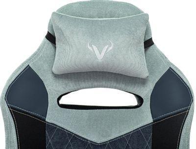 Кресло игровое ZOMBIE VIKING 6 KNIGHT, на колесиках, ткань, синий [viking 6 knight bl] - фото 10 - id-p213137750