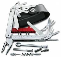 Мультитул Victorinox SwissTool X Plus Ratchet, 40 функций, серебристый [3.0339.l]