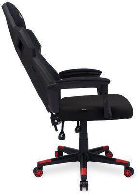 Кресло игровое Oklick 111G, на колесиках, сетка/ткань, черный/красный [1873056] - фото 3 - id-p213137838
