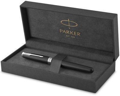 Ручка роллер Parker Sonnet Core T529 (CW1931523) Matte Black CT F чернила черн. подар.кор. - фото 3 - id-p213134320