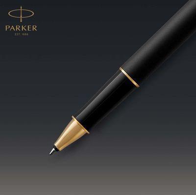 Ручка роллер Parker Sonnet Core T528 (CW1931518) Matte Black GT F чернила черн. подар.кор. - фото 8 - id-p213134321