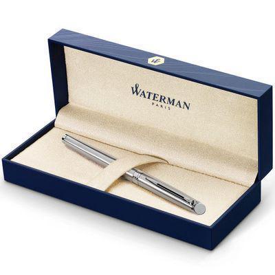 Ручка перьев. Waterman Hemisphere (CWS0920410) Steel CT F ст.нерж. подар.кор. - фото 6 - id-p213134343