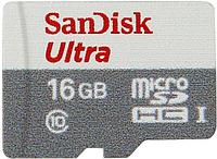 Карта памяти SanDisk Ultra microSDHC Class 10 UHS-I 16GB