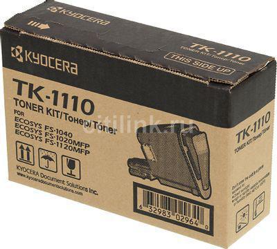 Картридж KYOCERA TK-1110, черный / 1T02M50NXV - фото 1 - id-p213139457