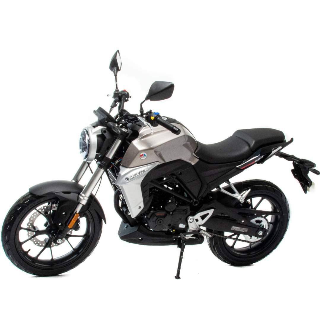 Мотоцикл дорожный Motoland CB 250 (172FMM-5/PR250) Серебристый - фото 1 - id-p215749741