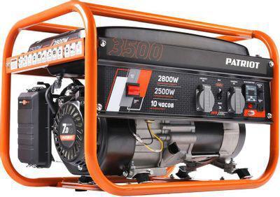 Бензиновый генератор Patriot GRS 3500E, 220/12 В, 2.8кВт [476102250] - фото 1 - id-p213144105