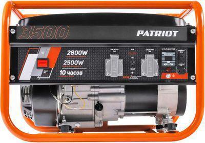 Бензиновый генератор Patriot GRS 3500E, 220/12 В, 2.8кВт [476102250] - фото 7 - id-p213144105