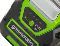 Батарея аккумуляторная GREENWORKS G40B2, 40В, 2Ач, Li-Ion [2926907]