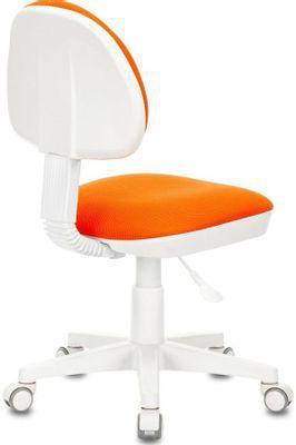 Кресло детское Бюрократ KD-3, на колесиках, ткань, оранжевый [kd-3/wh/tw-96-1] - фото 4 - id-p213137985