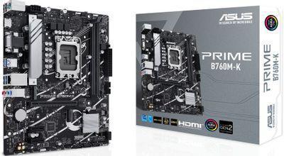 Материнская плата ASUS PRIME B760M-K, LGA 1700, Intel B760, mATX, Ret - фото 7 - id-p214507291