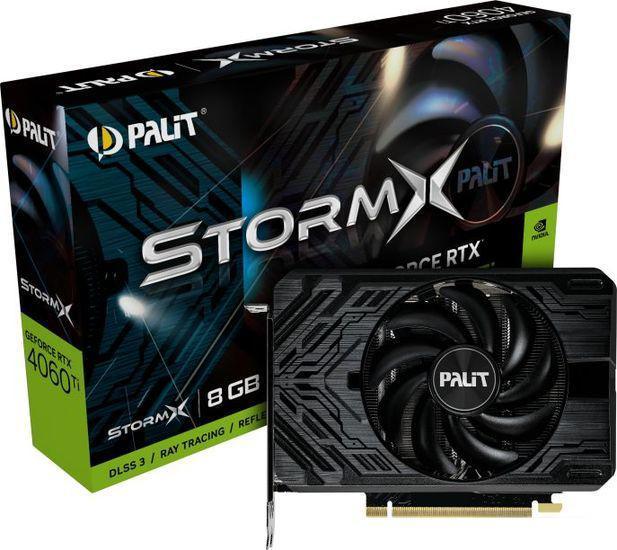 Видеокарта Palit GeForce RTX 4060 Ti StormX 8GB GDDR6 NE6406T019P1-1060F - фото 9 - id-p209661996