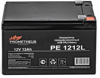 Аккумуляторная батарея для ИБП PROMETHEUS ENERGY PE 1212L 12В, 12Ач - фото 2 - id-p213144286