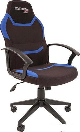 Кресло CHAIRMAN Game 9 (черный/синий), фото 2