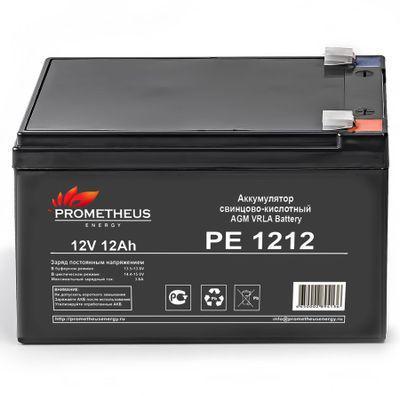 Аккумуляторная батарея для ИБП PROMETHEUS ENERGY PE 1212 12В, 12Ач - фото 2 - id-p213144287